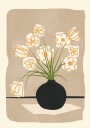 Floral Simplicity Plakat Plakat / 40x50cm
