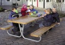 Utelekebord/Parkbord 233cm