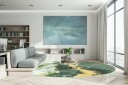 Runde tepper   Padova mint Størrelse: Ø 240 cm
