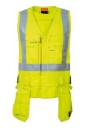 Tranemo Multinorm Håndverksvest Unisex, Str. (US/ CA): L, Gul, Kl.1/2