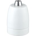 Halo Design Porselen E27 Lampeholder Hvit