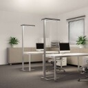 Arcchio Bertram LED-kontor-gulvlampe, sensor CCT