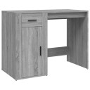 vidaXL Skrivebord grå sonoma 100x49x75 cm konstruert tre