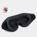 3D sovemaske med minneskum   svart
