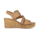 Gabor Wedge Sandal   Beige   39