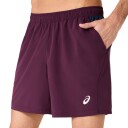 Asics Padel Court 7In Short   Burgundy   L