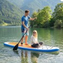 Oppblåsbart SUP-brettsett – 305 cm, padleåre og finne inkludert