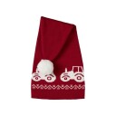 Name It Jester Red Tractor Nmnrismas Knit Hat 47/48