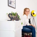 Skohylle i plast med 4 rom
