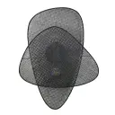 MARKET SET   Vegglampe Screen 77 cm høy svart rotting