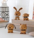 Hoptimist Frog S figur Oak