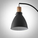 Lindby Trebale gulvlampe med tredetalj