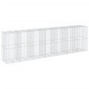Gabionkurv med deksel 700x100x200 cm galvanisert jern