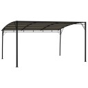 vidaXL Hagemarkise 4x3x2,55 m gråbrun