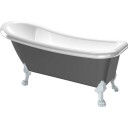 Bathlife Ideal Grå med Føtter 401410016
