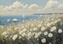 Wild Flowers Field Plakat Plakat / 50x70cm