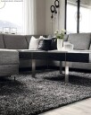 Ryetepper   Cosy antrasitt Størrelse: 250 x 350 cm