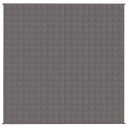 Vidaxl Vektdyne grå 200x200 cm 9 kg stoff