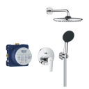 Grohe Vitalio Start Dusjpakke For innbygning 2 uttak Krom