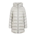 Moncler Dame Frakker Beige XL,
