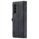 Caseme 013 Series Samsung Galaxy Z Fold4 Lommebok-deksel Svart