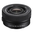 Sony E PZ 16–50 mm f/3.5-5.6 OSS II E-Mount. APS-C. Ø40,5mm