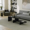 Deliones sofabord 100 cm - Svart