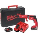 Milwaukee M18 FSGC-202X Gipsskrutrekker 18V 2.0Ah Med HD-Box