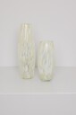 Vase Virvel   Hvitbeige