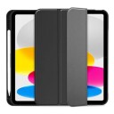 iPad (2022) Tech-Protect SmartCase Pen Tri-Fold Folio-deksel svart