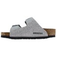 Birkenstock Sandaler   Arizona   Skinnende Glitter Sølv   Birkenstock   26   Sandals   Metallic