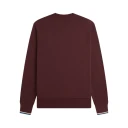 Fred Perry Crew Neck Sweatshirt - Burgundy - M