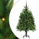  Juletre med 150 LED med stativ grønn 120 cm PE
