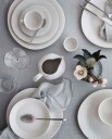 Broste Copenhagen Sandvig desserttallerken Soft white
