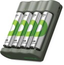 GP Batteries Recyko Batterioplader B441 - med 4xAA 2100 mAh batterier