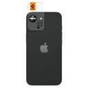 Spigen Optik Pro EZ Fit Kameralinsebeskytter for iPhone 17e/16e - Svart 2-Pack