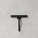 Nichba Shower Wiper Svart 23 x 23 x 3,5 cm Svart
