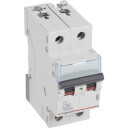 Legrand 5 stk TX³ MCB automatsikring C50 2P 2M 10/10KA