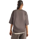 New Balance Trackside Oversized T Shirt   Grey   S