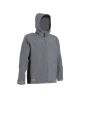 Reebok 3-Lags Softshell Jakke – Vindtett, Vannavvisende(RB004J DGR, Grå, 1 Stykk, størrelse-XL)