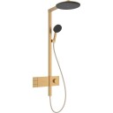 Hansgrohe Raindance Alive S Showerpipe dusjsett, vannsparende, børstet bronse