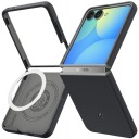 Spigen Nano Pop MagSafe Deksel til Samsung Galaxy Z Flip8 - Svart Sesam