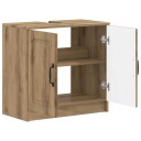 vidaXL Baderomsvaskeskap UTRECHT Artisan eik 59,5 x 31,5 x 59 cm