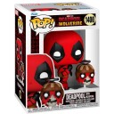 Northix Deadpool & Wolverine Actionfigur med Headpool Tilbehør