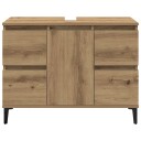  Servantskap artisan eik 80x33x60 cm konstruert tre