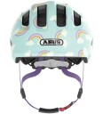 Abus Smiley 3.0 LED Sykkelhjelm Junior Blue Rainbow 50 55cm