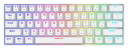 Savio Whiteout X2 Mekanisk Tastatur Hot Swap Red Outemu