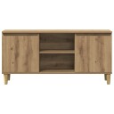  TV-benk artisan eik 102x35x50 cm konstruert tre 8721158438423