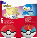 Mega Pokémon Byggesett med Poké Ball, Piplup og Togepi - 41 Deler