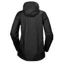 Helly Hansen Dame Moss Iconic Vanntett Regnjakke Svart Xs rødXS